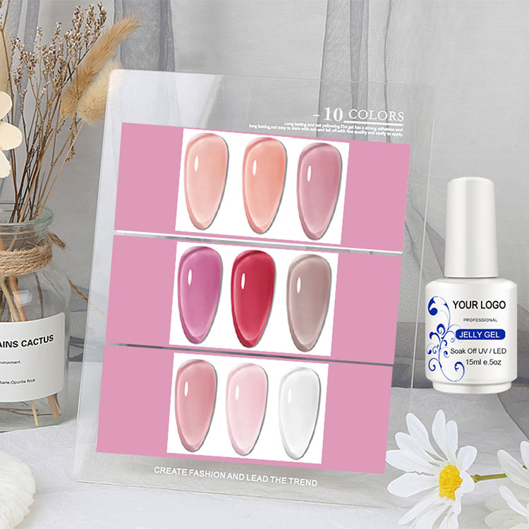 آئس جیلی جیل پولش: وہ پارباسی جیلی اثر - یہ اصل میں کیسے حاصل ہوتا ہے؟